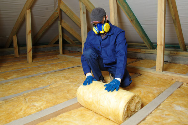 roof insulation installation